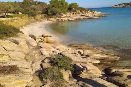 Ases Villa Lagonisi Halkidiki Ormos Panagias Bagian luar foto